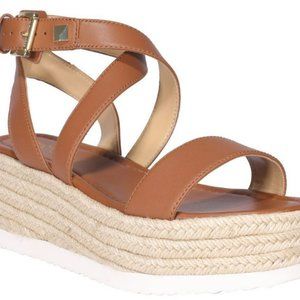 Michael Kors Lowry Platform Wedge Sandal - Size 8
